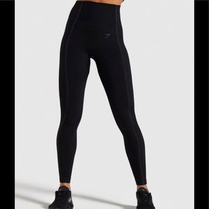 GYMSHARK Ultra Seamless Leggings - Black